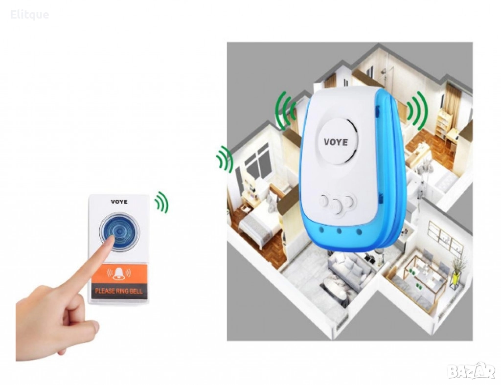 Безжичен звънец, снимка 1