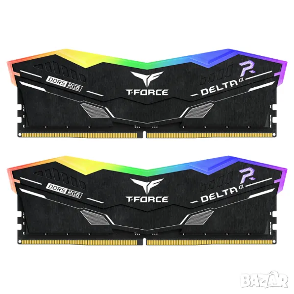 Рам Памет TeamGroup T-Force Delta Alpha RGB DDR5-5600/6000 16GB/AMD, снимка 1