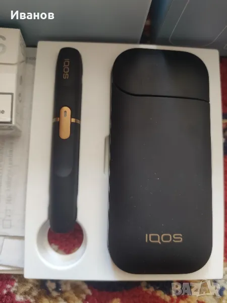 Iqos чисто нов  + цигари ( кутия  и малко ) и зарядно , снимка 1