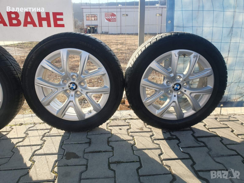 Джанти BMW X1 , 17 цола,междуболтово 5x112 ,с гуми,6,5j,ET 39 , снимка 1