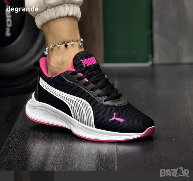 Дамски маратонки Puma CX 200 с черно и розово, снимка 1