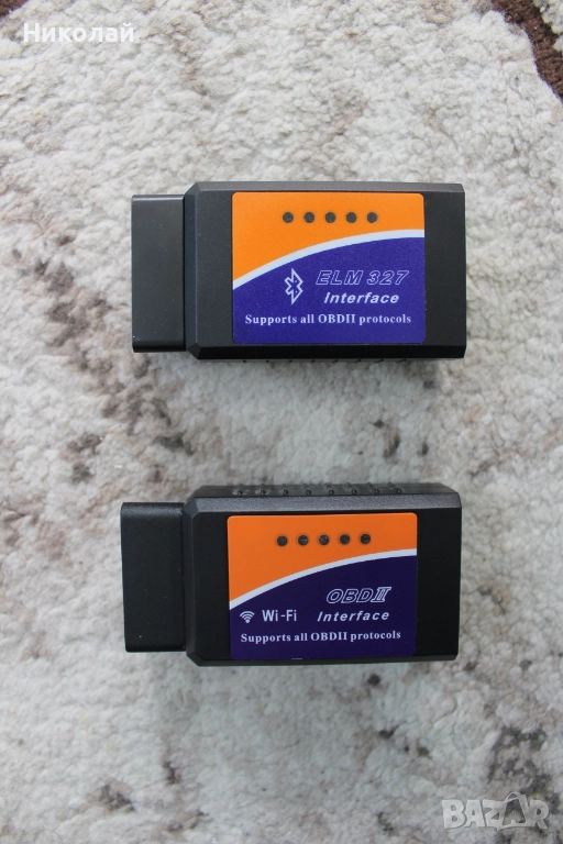 Obd II(2) Elm 327 WiFi/Bluetooth Car Diagnostic Live Data, снимка 1