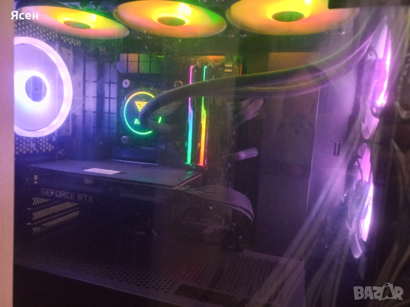 Gaming PC - Intel Core i7- 14700KF, RTX 3060 TI, 32GB DDR5, 2TB SSD, снимка 1