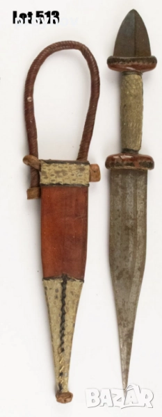 Либия-Туарегска кама 32см., снимка 1