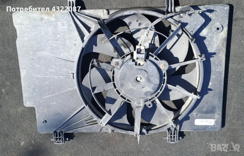 Перка за охлаждане от FORD FIESTA Форд Фиеста 1.2I 60 К.С 2009-2013Г, снимка 1