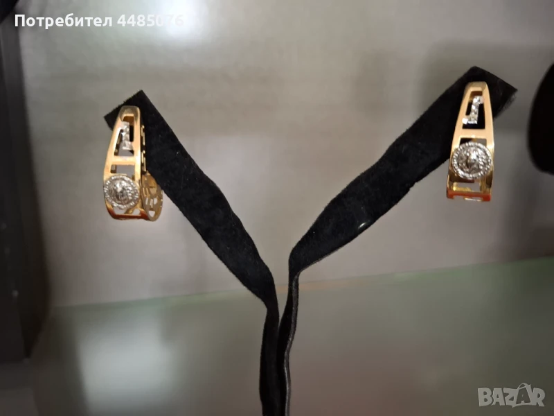 ЗЛАТНИ ДАМСКИ ОБЕЦИ 14К.  5 ГР. 550ЛВ., снимка 1