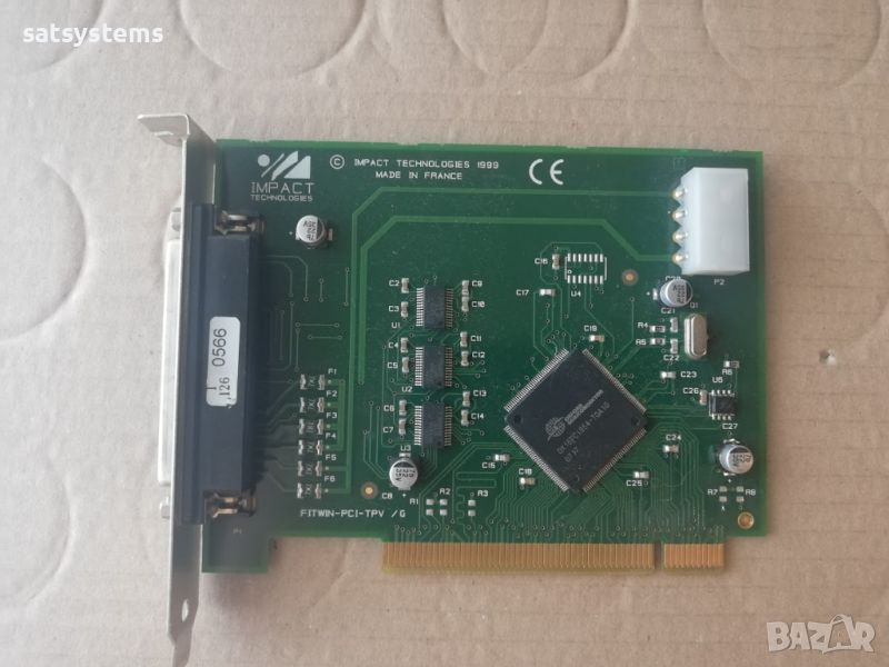 IMPACT FITWIN-PCI-TPV/G FTPVPCI G10 PCI 32-BIT RS232 SERIAL RS-232 V270, снимка 1