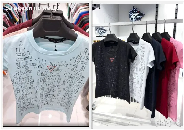 Guess Дамска Тениска👚Дамска Блуза С Къс Ръкав Гес - 3 Цвята Код A459, снимка 1