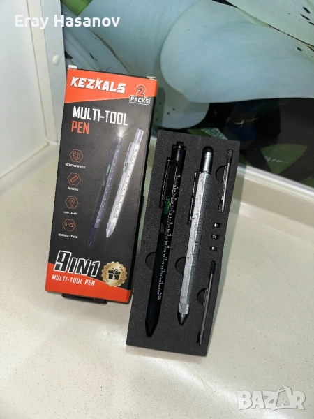 Многофункционален комплект химикалки 9-в-1 и 6-в-1, снимка 1