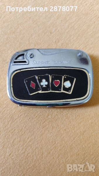 Стара японска бензинова запалка Sarome elegance , снимка 1