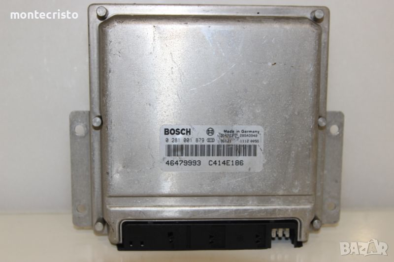 Моторен компютър ECU Fiat Multipla (1999-2010г.) 0 281 001 879 / 0281001879 / 46479993, снимка 1