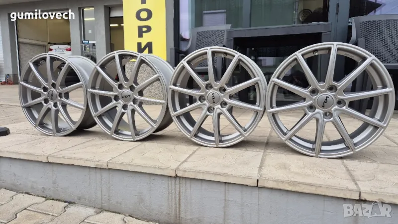 4бр.джанти КИА-17 Цола GERMANY 22г..BROCK ALLOY WHEELS, снимка 1