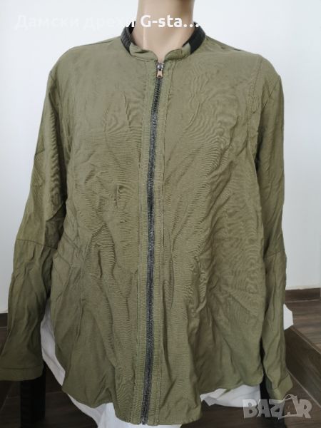 Дамско яке G-Star RAW® CORE ZIP BF SHIRT WMN RUSTIC GREEN, размер  L,  /315/, снимка 1