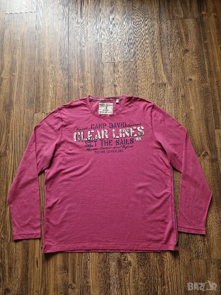 Страхотен мъжки суитчър блуза CAMP DAVID размер 3XL, снимка 1