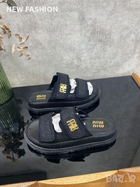 Дамски Чехли ✨ MIU MIU , снимка 1