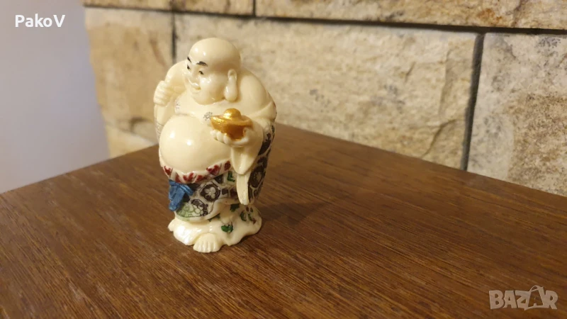 Статуетка "Щастлив Буда", снимка 1