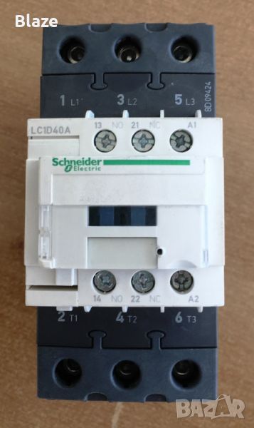 Продава Контактор SCHNEIDER ELECTRIC LC1D 3P 40A 230VAC!!!, снимка 1