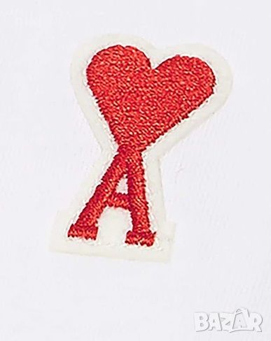 Ami Paris лого емблема апликация за дреха дрехи самозалепваща се лепенка етикет нашивка, снимка 1