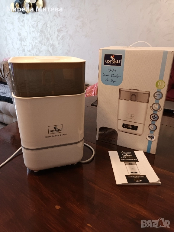 Lorelli Електрически парен стерилизатор със сушилня, снимка 1