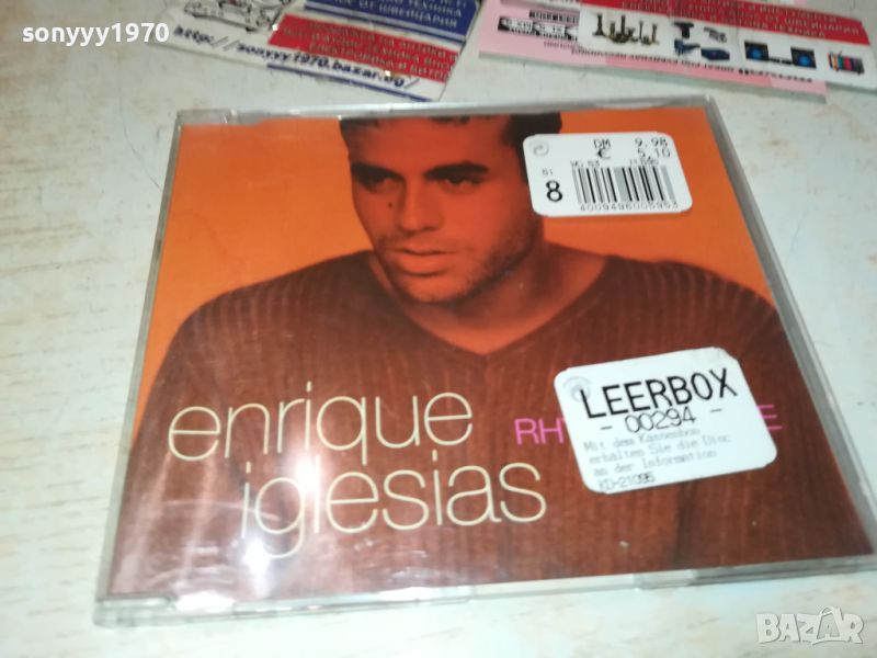 ENRIQUE IGLESIAS CD-ВНОС GERMANY 0907241621, снимка 1