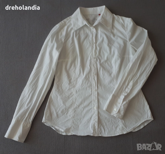 Дамска бяла риза – Esprit – M  , снимка 1