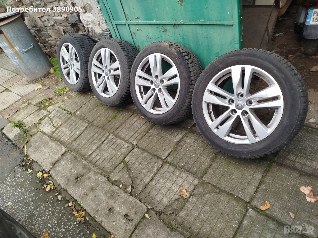 гуми с джанти за опел Астра К 2016 год, снимка 1