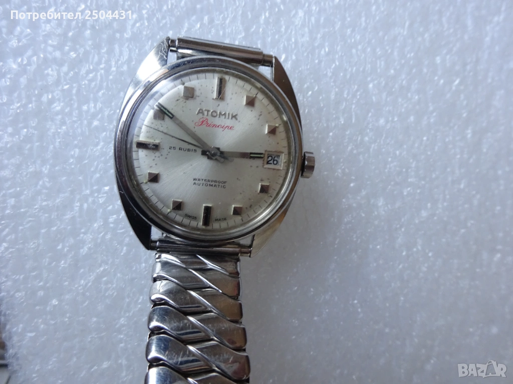 атомик автомат стоманен, снимка 1