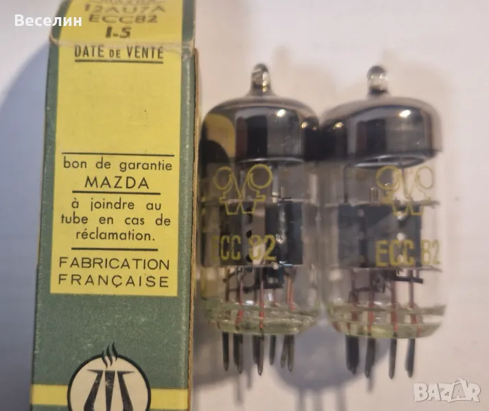 Електронна лампа ECC82, снимка 1