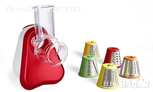   Електрическо ренде Moulinex Fresh Express с 5 приставки , снимка 1