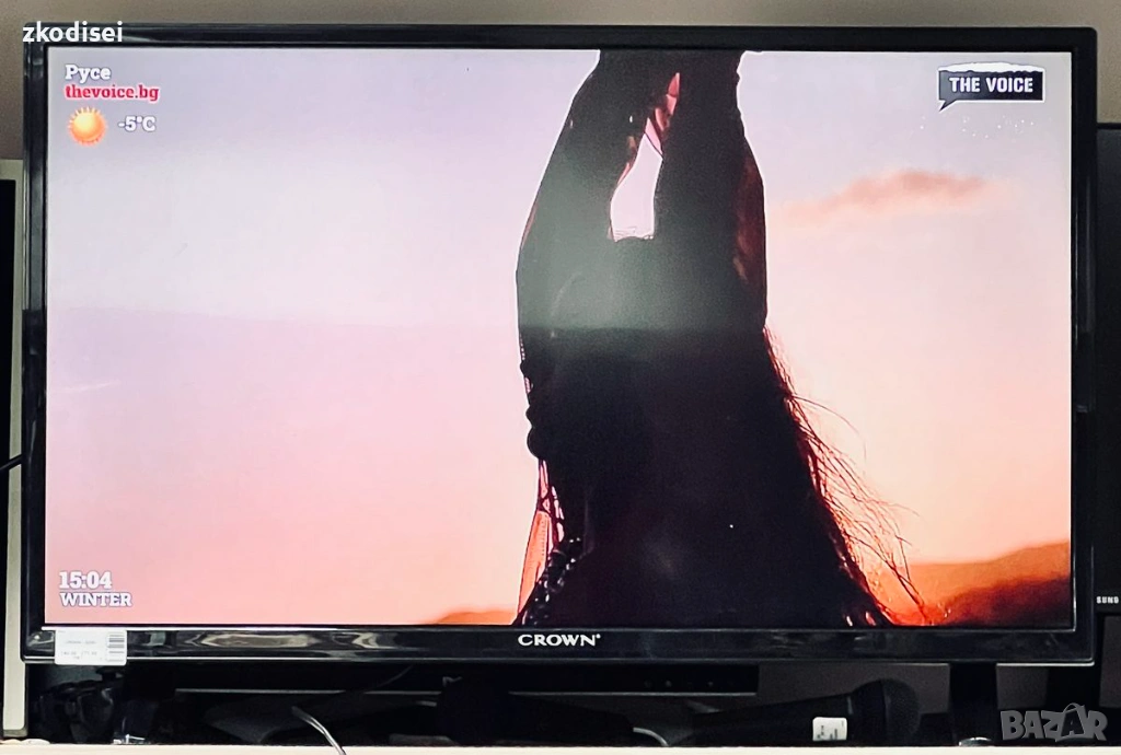 LED TV CROWN 32291 32 Инча, снимка 1