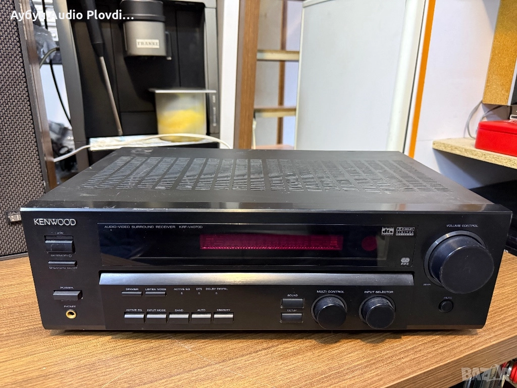 Kenwood KRF-V4070D Dolby Digital DTS AV-Receiver, снимка 1