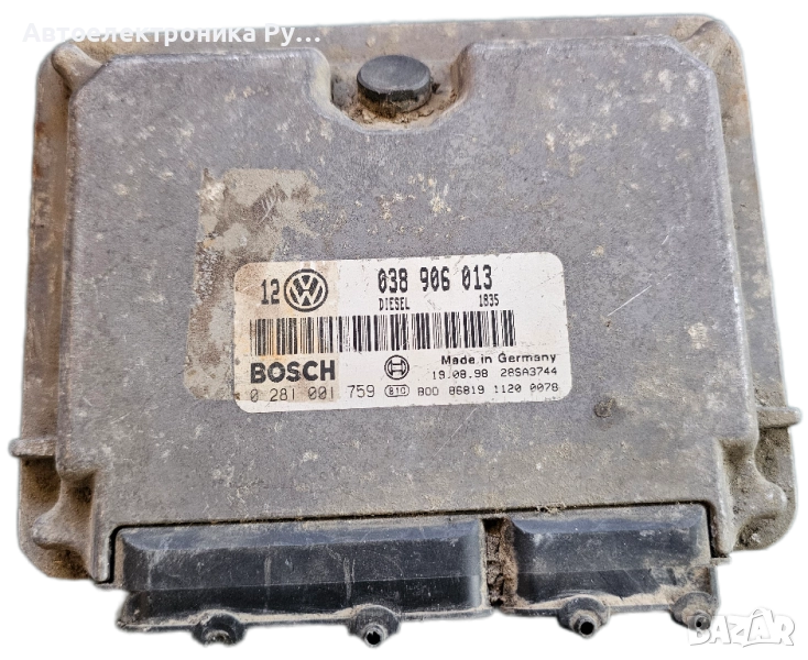 компютър VW VOLKSWAGEN GOLF SEAT INCA 1.9 SDI 038906013, BOSCH, 0281001759, снимка 1