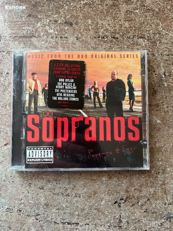Компактдиск двоен саундтрак на сериала семейство Сопрано , снимка 1