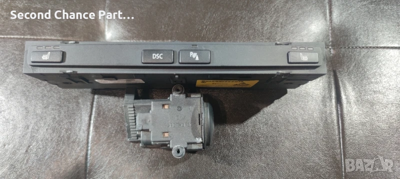 Конзола бутони подгряване седалки DSC  5′ E60 E61

, снимка 1