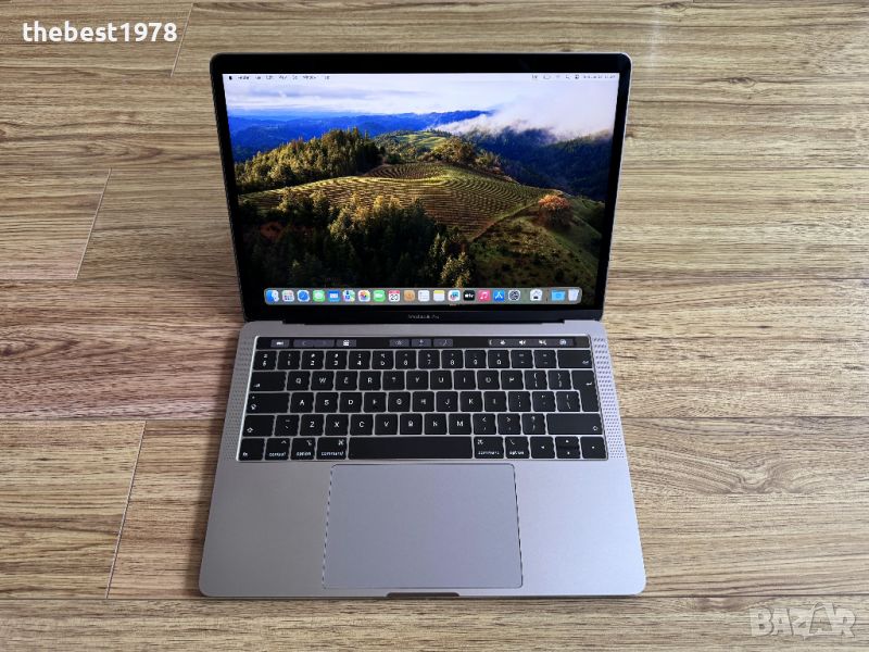 MacBook Pro 13 2019 TouchBar 4TB3`Core i5-8279U/8GB RAM/256GB SSD/Бат 8ч, снимка 1