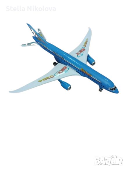  Детски пласмасов макет на пътнически самолет, снимка 1