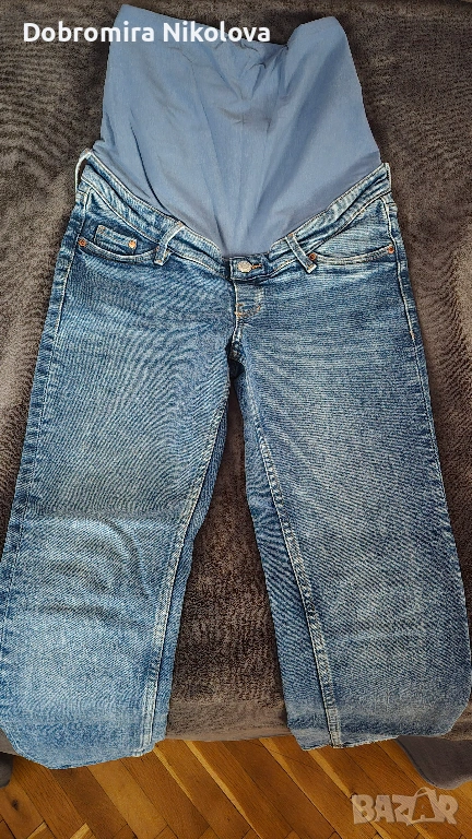 Панталон за бременни - дънки H&M размер XS, снимка 1