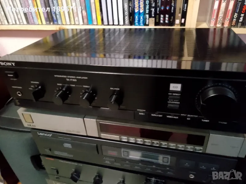 Усилвател Sony TA F 100, снимка 1