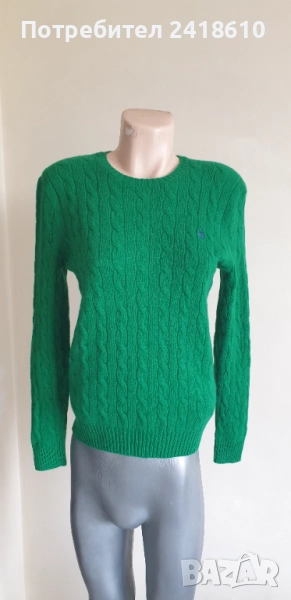 POLO Ralph Lauren Cable Wool / Cashmere Knit Womens Size M НОВО! ОРИГИНАЛ! Дамски Пуловер !, снимка 1