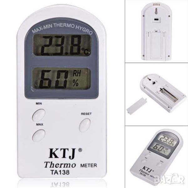 Термометър/влагомер TA 138, снимка 1