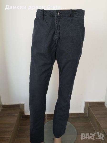 Дамски панталон G-Star RAW® BRONSON CHINO LOOSE TAPERED WMN DARK NAVY,размер W28/L32,  /297/, снимка 1