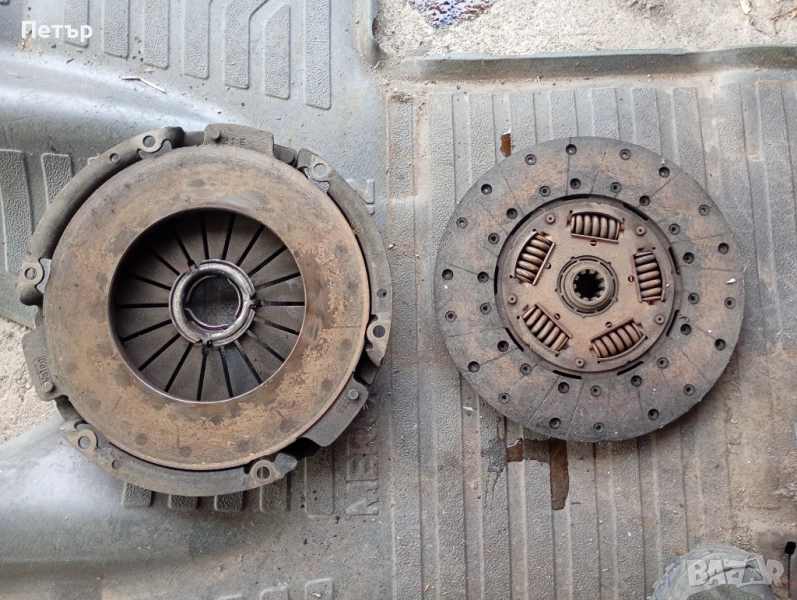 Съединител феродов и притискателен диск ивеко iveco 3.0дизел 504129664, снимка 1