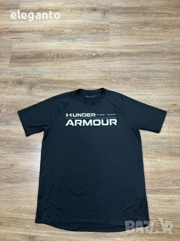 Мъжка тениска Under Armour Wordmark Tech 2.0 , М размер, снимка 2 - Тениски - 54279522
