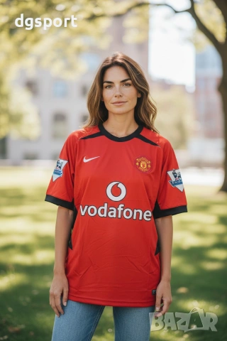 Футболна фланелка на Дейвид Бекъм Манчестър Юнайтед ретро модел!!!, снимка 4 - Футбол - 47707501