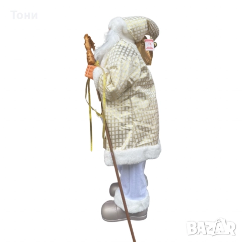 Златният Дядо Коледа – мигновено празнично настроение у дома!, снимка 3 - Декорация за дома - 52451128