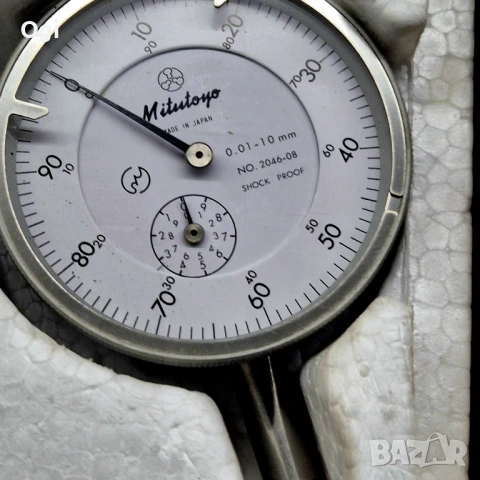 Индикаторен часовник MITUTOYO , снимка 6 - Шублери - 53524828