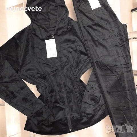 Ликвидация на дамски плюшен екип от две части , снимка 2 - Спортни екипи - 52402334