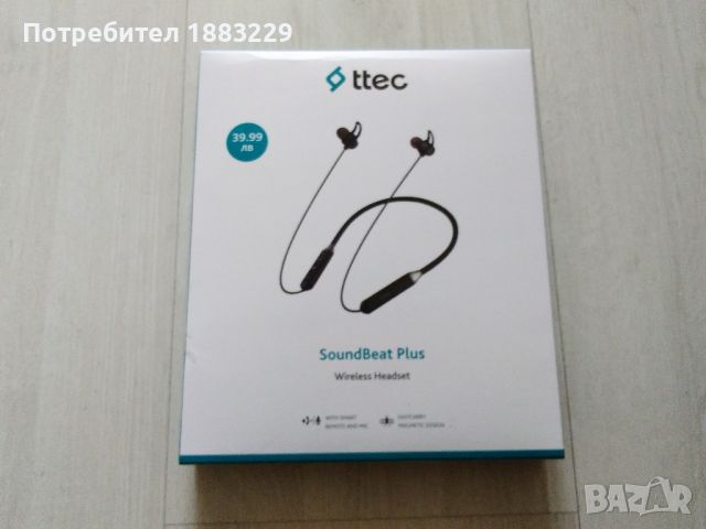 TTEC SoundBeat Plus СЛУШАЛКИ, снимка 4 - Bluetooth слушалки - 45955935