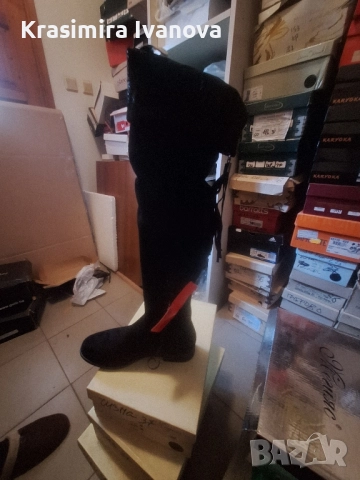 нови чизми Мегияс , снимка 3 - Дамски ботуши - 52507078