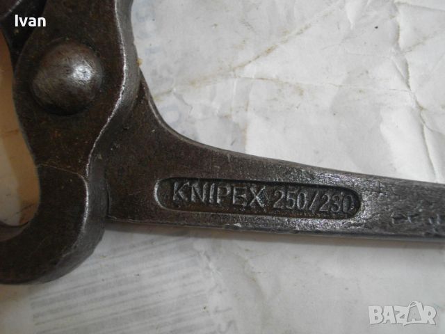 KNIPEX 250/230 Оригинални немски клещи резачки старо качество масивни 230 мм  инструментална стомана, снимка 5 - Други инструменти - 46715637